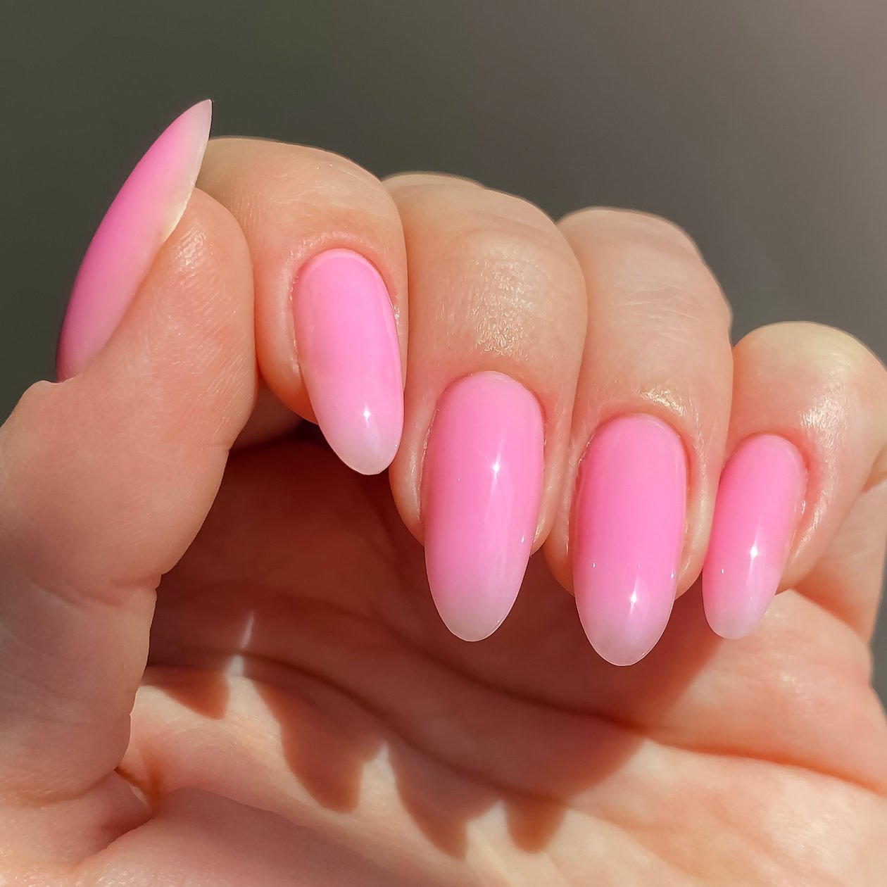 Pink Pastel Nails Manicure